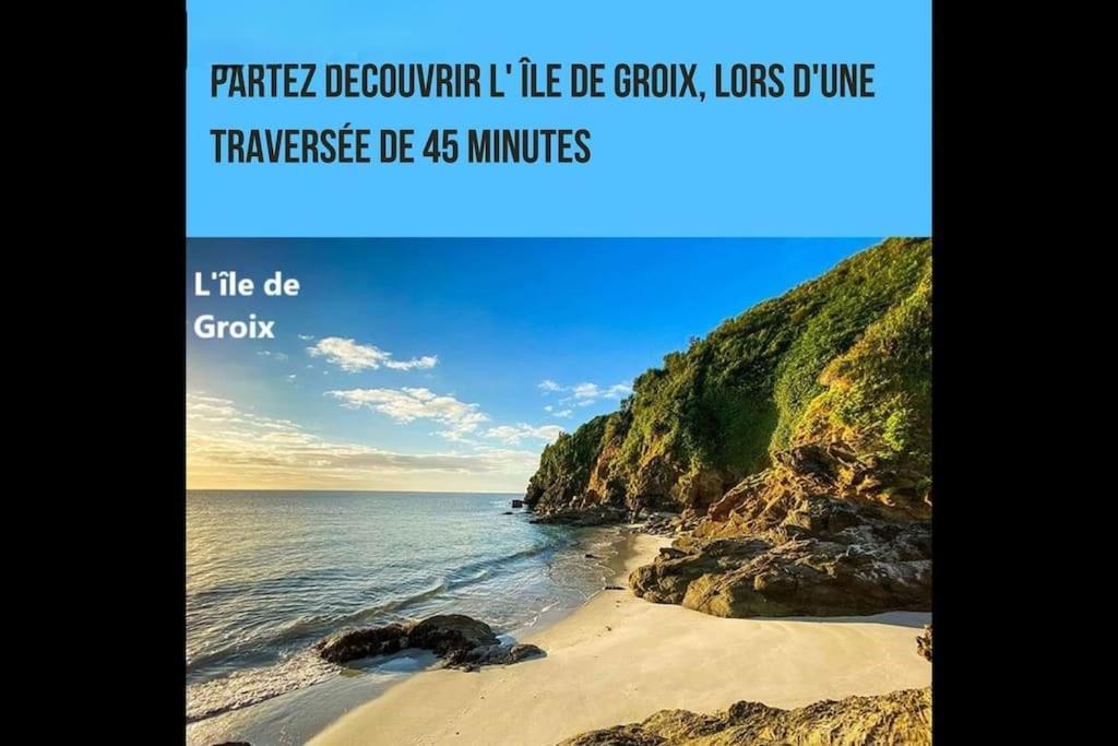 T3 Proche Centre Ville Gare Sncf Plage Avec Parkink Prive Lorient Exteriör bild